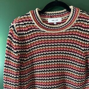 John + Jenn Vibrant Striped Knit Sweater